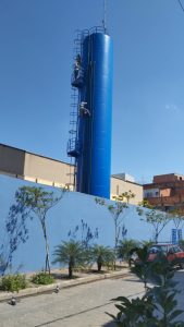 Obras de Restauração, Tratamento e Pintura da Caixa D'Agua